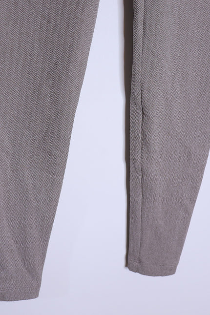 ATHLETA NWT Delancey Skyline Tight Legging Herringbone Grey Texture Women's XS