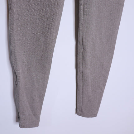 ATHLETA NWT Delancey Skyline Tight Legging Herringbone Grey Texture Women's XS
