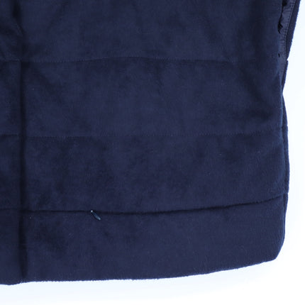 MAX MARA Leisure Cropped Jacket Cashmere Navy Blue Boxy Puffer Women's XS