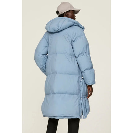 THE ARRIVALS Turbo Puffer Sleeper Coat Vintage Blue Long Sleeve Women's XS