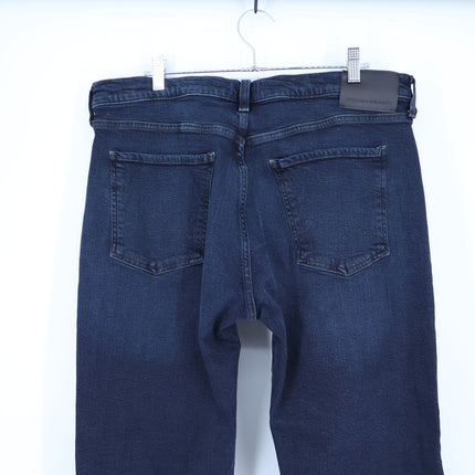 Citizens of Humanity The Elijah Jeans Dark Wash Blue Straight Leg Men's 35