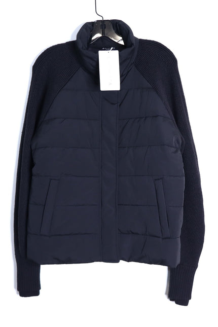 ATHLETA NWT Incline Hybrid Jacket Black Lightweight Puffer Women's MT