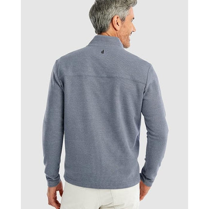 Johnnie-O Dusty Henley Pullover Sweater Graphite Gray Long Sleeve Men's M