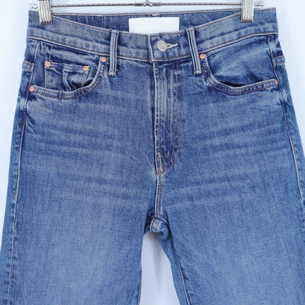 Mother Superior The Insider Jeans Blue Destination Unknown Ankle Women's 25