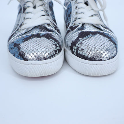 CHRISTIAN LOUBOUTIN Fun Vieira Orlato Sneaker Amazonia Silver Women's 36/US 6