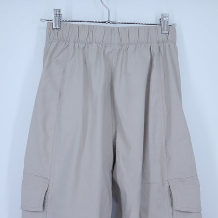 Lululemon Wide Leg Cargo Pants Downtown Tan Mid Rise Oversized Women's XXS
