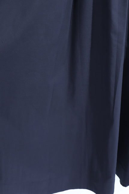 EXQUISE The Tobie Shirt Dress Black Pleated Maxi Short Sleeve Women's M