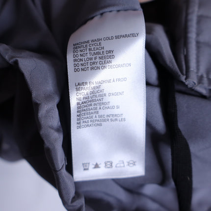 BLANC NOIR Hooded Water Resistance Anorak Jacket Gray Camo Women's M