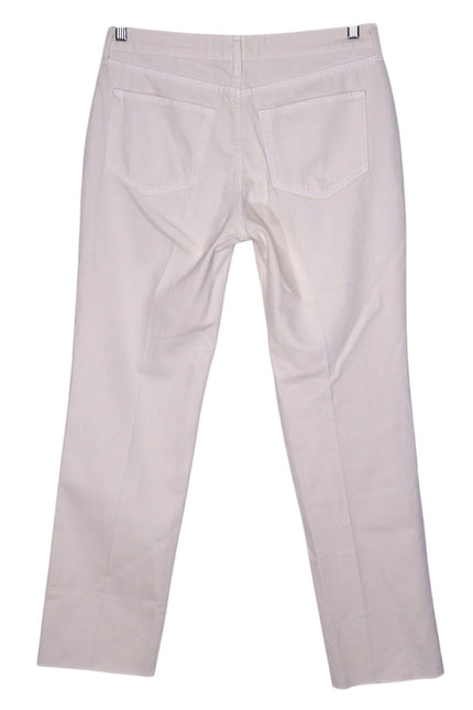 L'AGENCE NEW Milana Low Rise Stovepipe Straight Jeans French Vanilla Women's 28