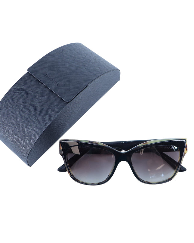 Prada Cat Eye Sunglasses Tortoise Brown Gradient 3890A7 Women's