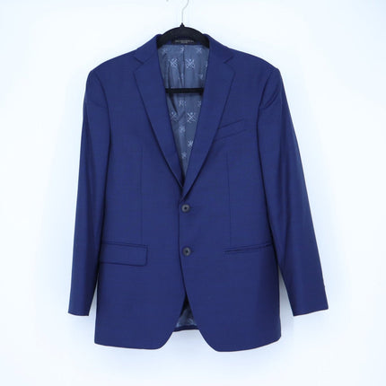 John Varvatos Wool Slim Suit Jacket Navy Bleecker Sport Coat Men's 36S/29S