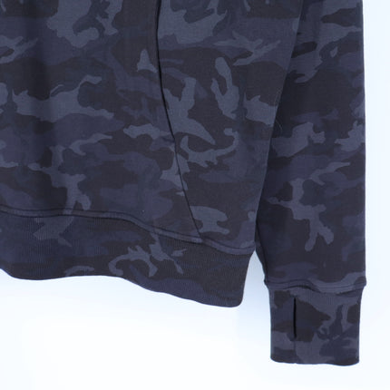 Lululemon Scuba Hoodie Pullover Incognito Camo Multi Grey French Terry Women's 6