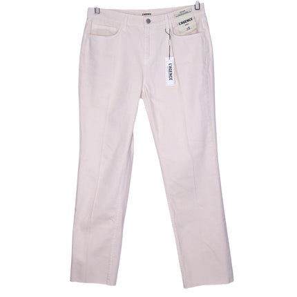 L'AGENCE Milana Stovepipe Straight Jeans NWT French Vanilla Low Rise Women's 28