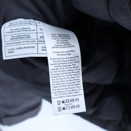 Eddie Bauer Superior Down Stadium Coat Grey Weatheredge Hooded Parka Men's XXL