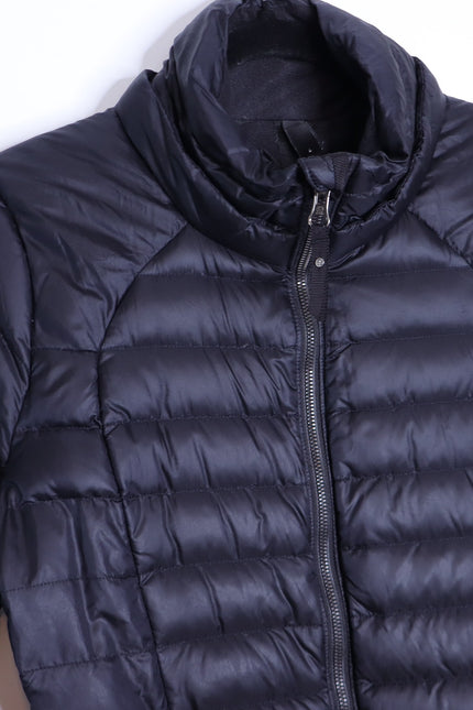 LULULEMON Brave The Cold Goose Down Jacket Black Knee Length Women's 4