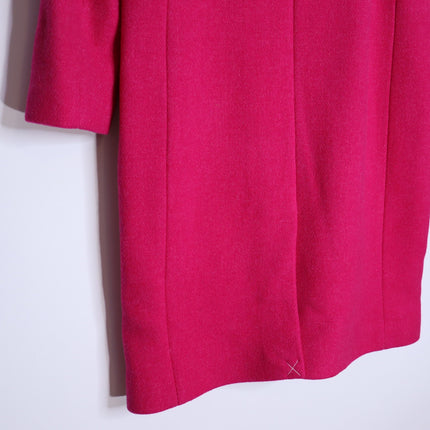 J. CREW Warwick Top Coat NWT Pink Italian Wool Blend Stadium Cloth Women's 00
