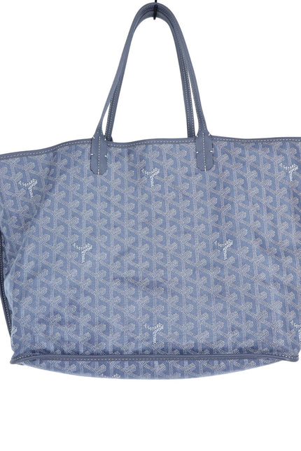 GOYARD Saint Louis GM Tote Bag Gray Coated Canvas with Removable Pouch
