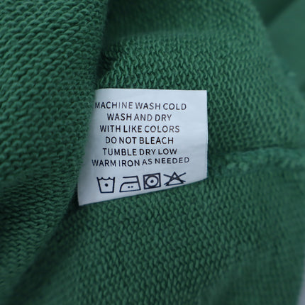 Lingua Franca Madam President Sweatshirt Green French Terry Pullover Women's L