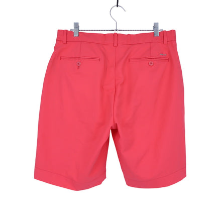 RLX Ralph Lauren Golf Shorts Salmon Pink Performance Stretch Chino Men's 32