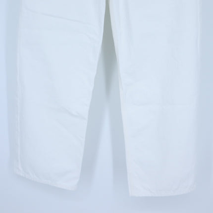 Agolde Low Slung Baggy Jeans Milkshake White Button Fly Straight Cut Women's 26