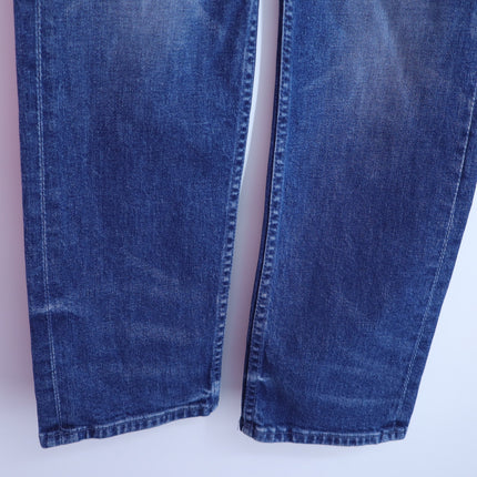 MOTHER The Tomcat Straight Ankle Jeans Rugby Rodeo Blue Women's 25