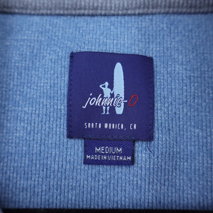 Johnnie-O Dusty Henley Pullover Sweater Graphite Gray Long Sleeve Men's M