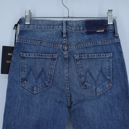Mother Superior Blue The Insider Ankle Jeans Blue Destination Unknown NWT Women's 24