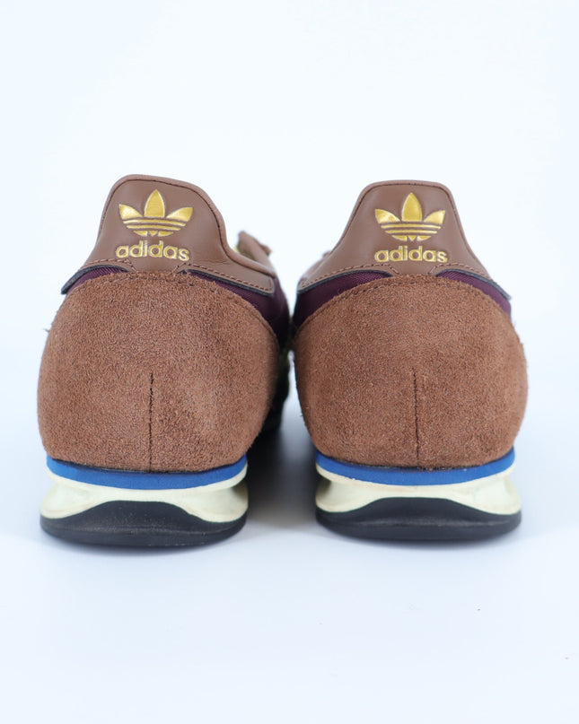 Adidas SL72 Original Sneakers Maroon Almost Yellow Preloved Brown Women's 5.5