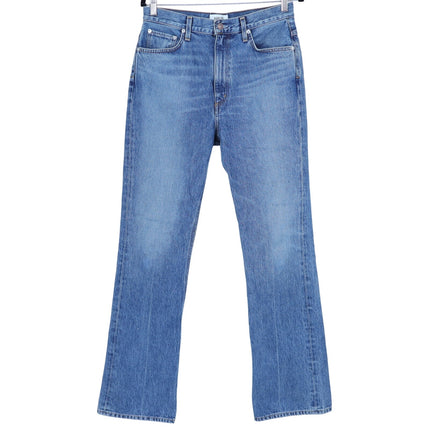 AGOLDE Vintage High Rise Jeans Blue Mid Wash Flare Absolute Zip Fly Women's 29