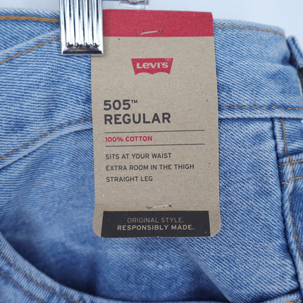 Levi's 501 Original Straight Jeans Blue NWT Mid Rise Regular Fit Men's 36X34