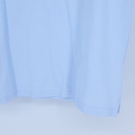 Lacoste Slim Fit Polo Shirt Rill Blue NWT Cotton Pique Short Sleeve Men's L