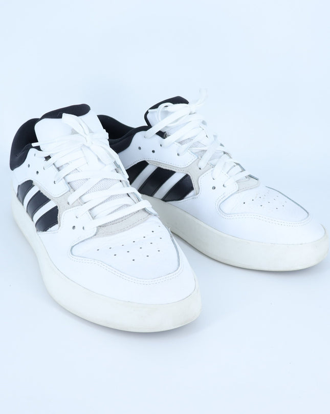 Adidas Court 24 Sneakers Cloud White Core Black Cloudfoam Low Top Men's 10.5