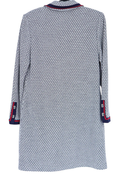 ST. JOHN Collection Longline Knit Jacket Summer Wool Quiet Luxury Women's 6