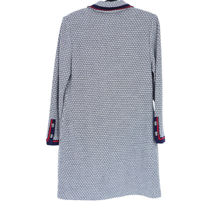 ST. JOHN Collection Longline Knit Jacket Summer Wool Quiet Luxury Women's 6