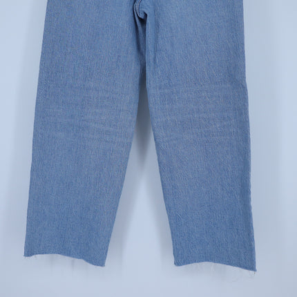 Madewell Perfect Vintage Jeans Blue NWT Altoona Wash Wide Leg Crop Women's 25