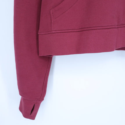 LULULEMON Oversized Scuba Hoodie Mulled Wine Half Zip Sweatshirt Women's XL/XXL