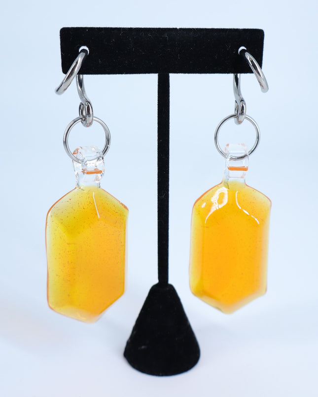 Glasswear Studios Fantasy Orange Rupee Weights 10g/2.5mm Artisan Hangers