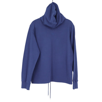 Kenzo Logo Hoodie Sweatshirt NWT Blue Embroidered Graphic Pullover Men's L