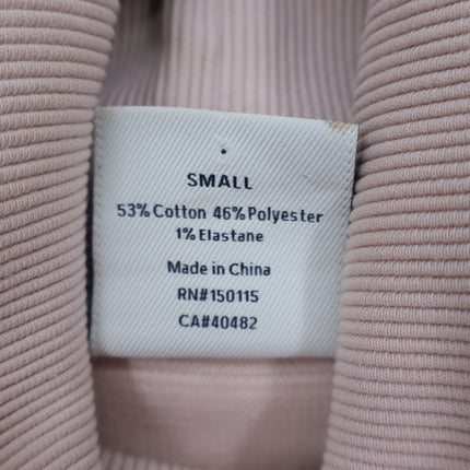 Varley Milton Pullover Sweatshirt Mushroom Beige Oversized Ottoman Women's S