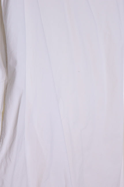 CHEZ VIDALENC Oversized Balloon Shift Dress White Sleeveless Women's 3/ US 6-8