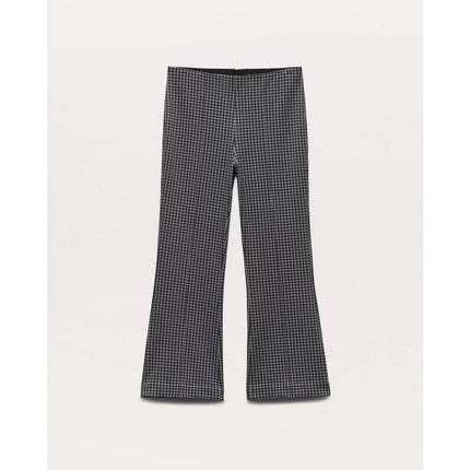 Rag & Bone Irina Pants Kick Flare Black Multi NWT Cropped Pull On Women's M