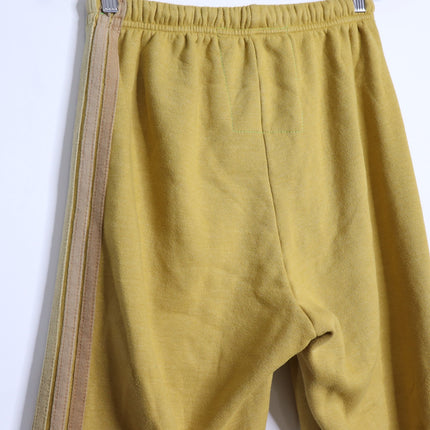 AVIATOR NATION Stripe Sweatpants Jogger Honey Mustard Pull On Women's M