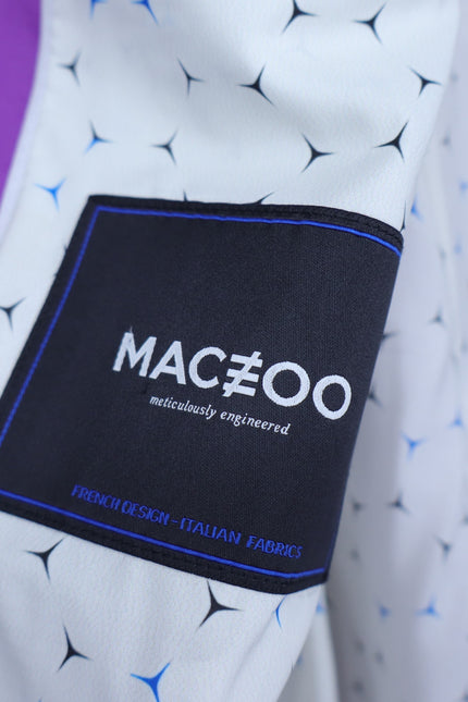 MACEOO Blazer Descartes Resistance10 Purple Wool Single Breasted Men's 46/XL