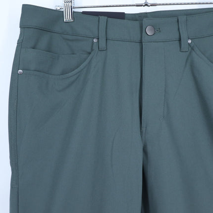 LULULEMON Slim-Fit ABC Pant Smoked Spruce Warpstreme 5 Pocket Men's 32X32