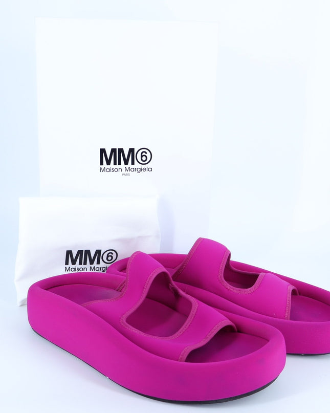 Maison Margiela First Class Raft Sandal Pink Slip On MM6 Women's 40/US 10