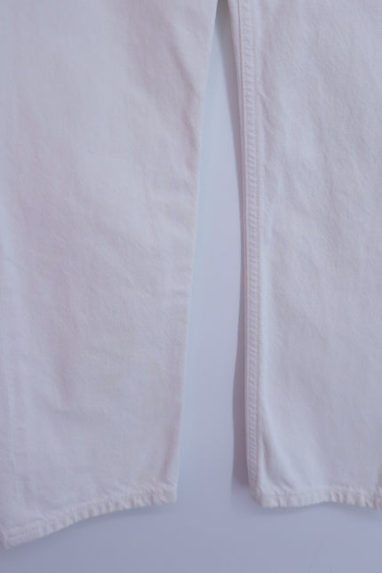 AGOLDE Parker Vintage Straight Jeans Milkshake White Low Slung Women's 24