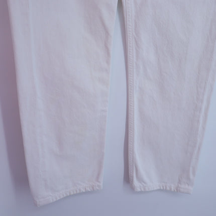 AGOLDE Parker Vintage Straight Jeans Milkshake White Low Slung Women's 24