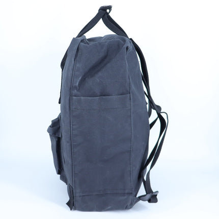 Fjallraven Kanken Classic Backpack Charcoal Black 16L Convertible Bag