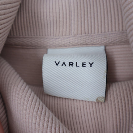 Varley Milton Pullover Sweatshirt Mushroom Beige Oversized Ottoman Women's S