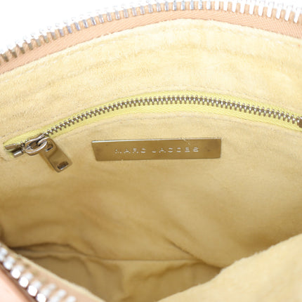 Marc Jacobs Leather Mini Shoulder Bag Beige Tan Y2K Neutrals Pochette